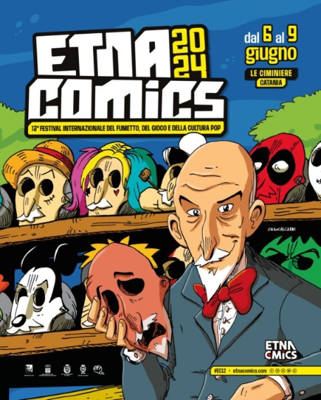 A Catania, la dodicesima edizione di “Etna Comics” ispirata a Pirandello
