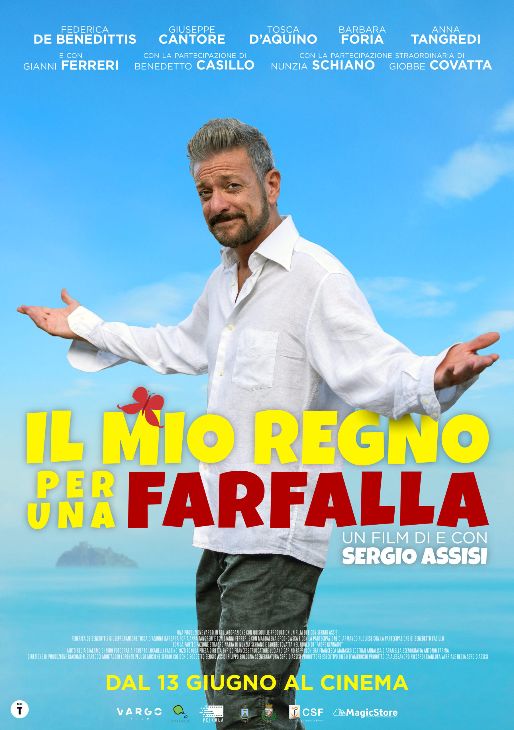 “IL MIO REGNO PER UNA FARFALLA” DI E CON SERGIO ASSISI
