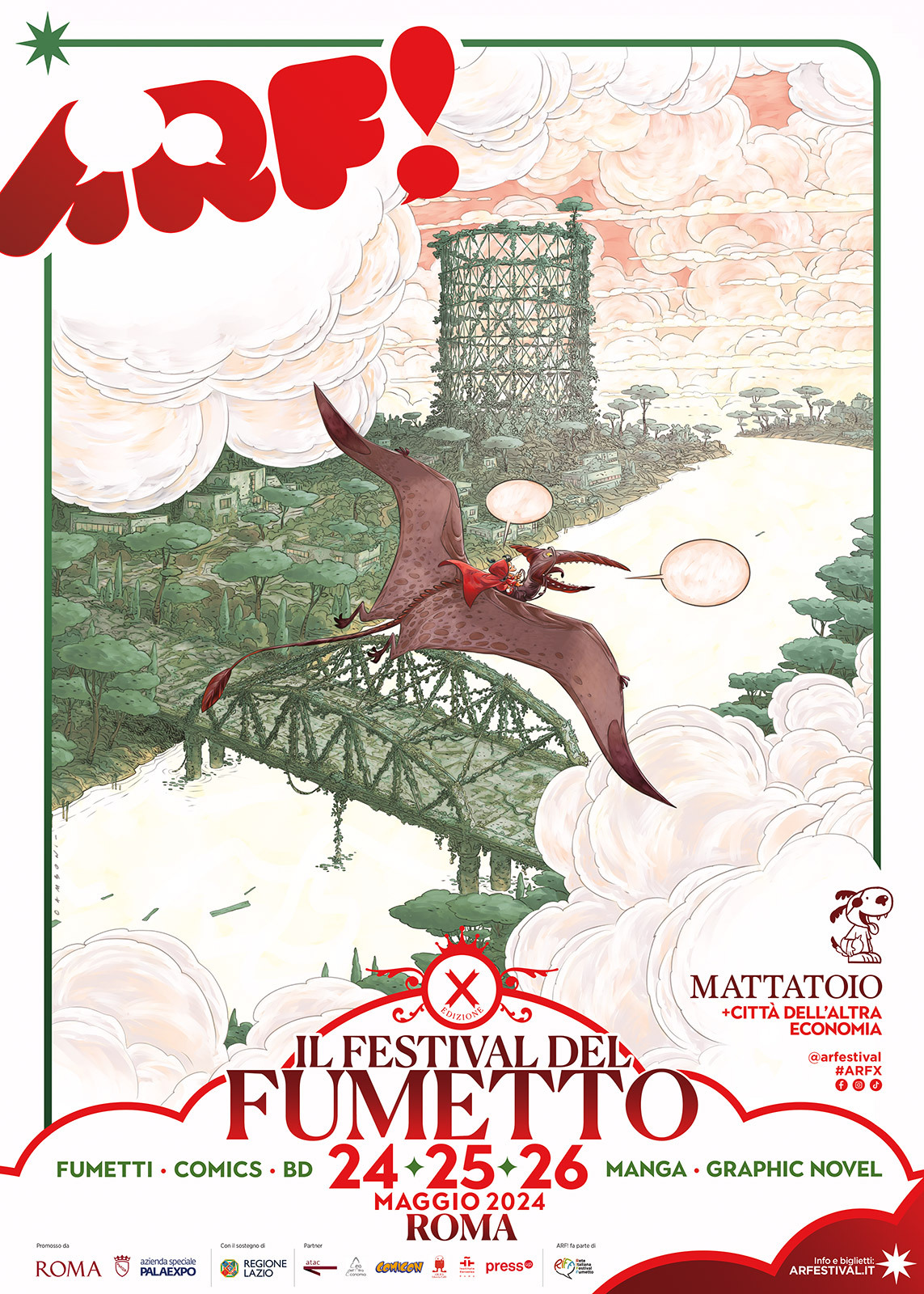 Dal 24 al 26 maggio 2024 ARF! Festival