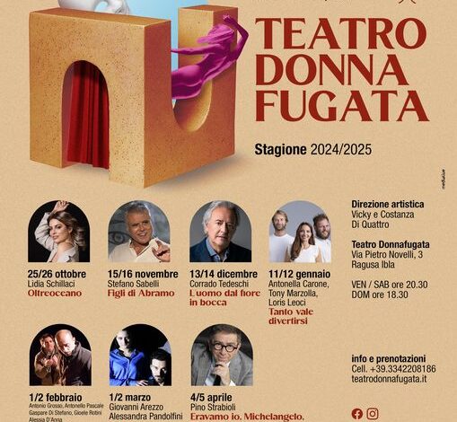 Teatro Donnafugata al via la nuova stagione: “Amore e Arte”