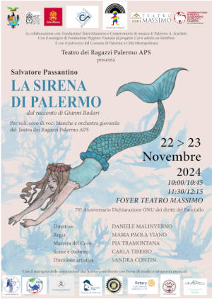Una storia di inclusione e di generosità “La Sirena di Palermo”, in scena venerdì 22 e sabato 23 Novembre