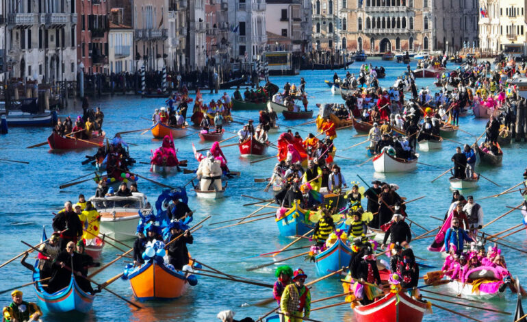 Carnevale di Venezia 2025. Tanti gli appuntamenti per il secondo sabato sotto il segno di “Il tempo di Casanova”.