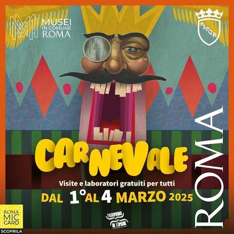 Dall’1 al 4 marzo “Carnevale a regola d’arte”, le iniziative promosse dalla Sovrintendenza Capitolina ai Beni Culturali