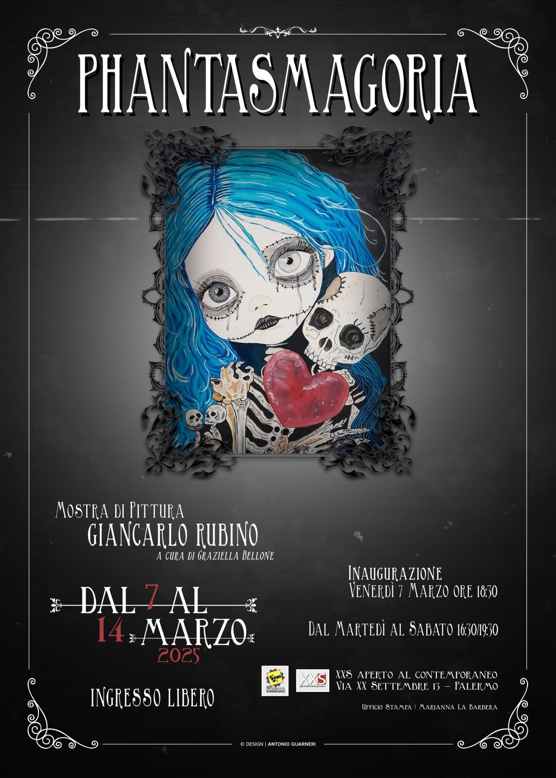 “Phantasmagoria”, la nuova personale dell’artista Giancarlo Rubino 