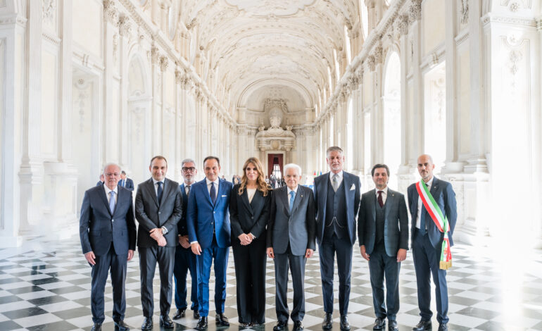 REGGIA DI VENARIA: VISITA DEL PRESIDENTE DELLA REPUBBLICA SERGIO MATTARELLA, ALLA PRESENZA DEL MINISTRO DELLA CULTURA GIULI