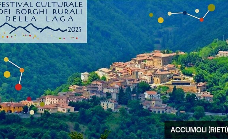 Il festival culturale delle comunità dei Monti della Laga ad Accumoli e Ginepri