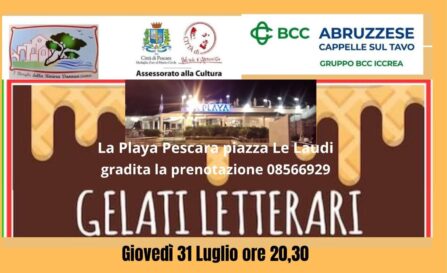 Il giovedì dei Gelati Letterari