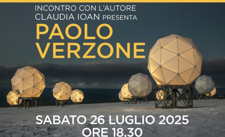 Paolo Verzone ospite del Festival della Fotografia Italiana: a Pratovecchio il talk dell’autore di ARCTIC ZERO