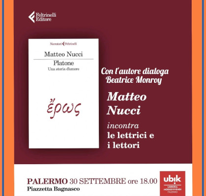 Si chiude martedì 30 settembre con Matteo Nucci e il suo “Platone”, la stagione 2025 di piazzetta Bagnasco
