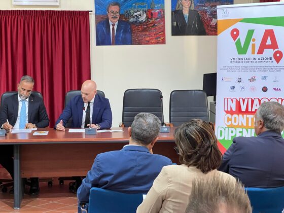 Contro droga e dipendenze: il tour nazionale del MODAVI prende il via da Corleone