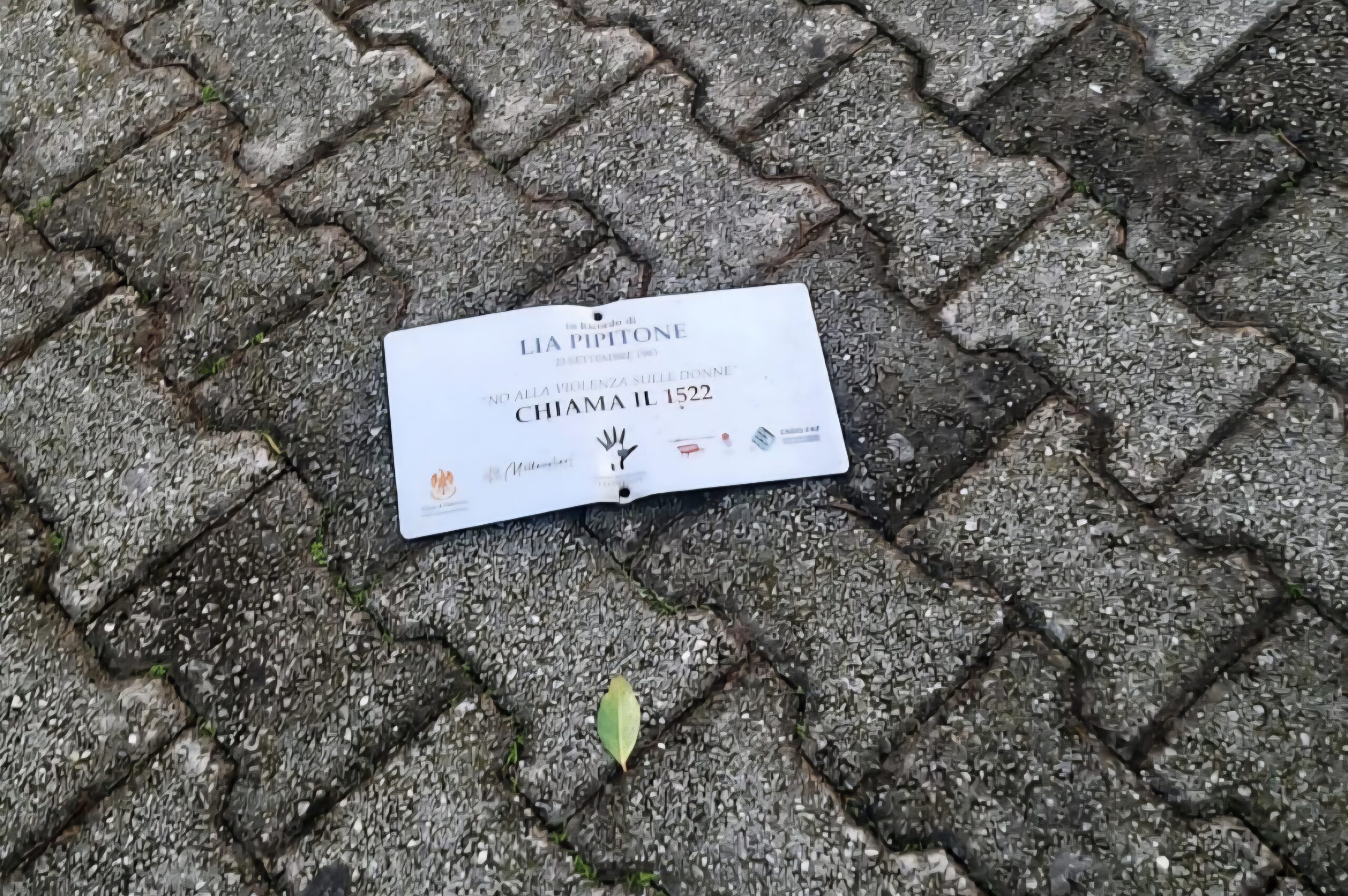 Sradicata la targa in memoria di Lia Pipitone dopo il ripristino del 23 settembre