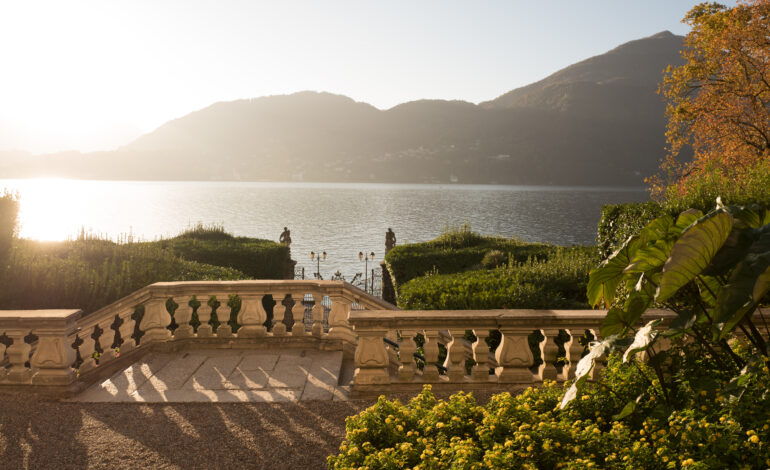 Novembre a Villa Carlotta a novembre: paesaggi dentro e fuori la villa