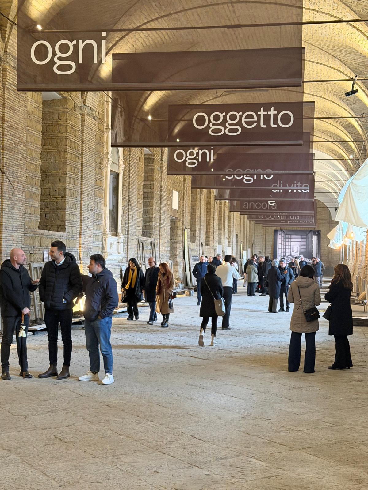 Inaugurazione del Museo del Real Albergo dei Poveri e donazione delle sculture della FUR, Fondazione Urs Rechsteiner