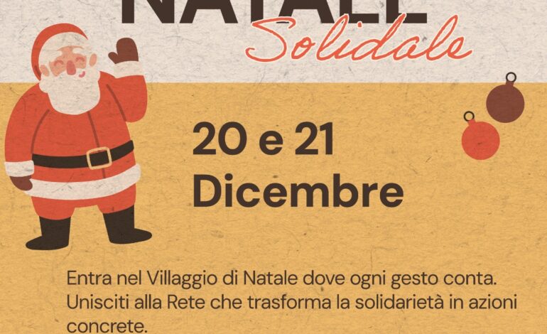  Palermo, “Natale solidale 2025”: un Villaggio che mette al centro le persone e la comunità