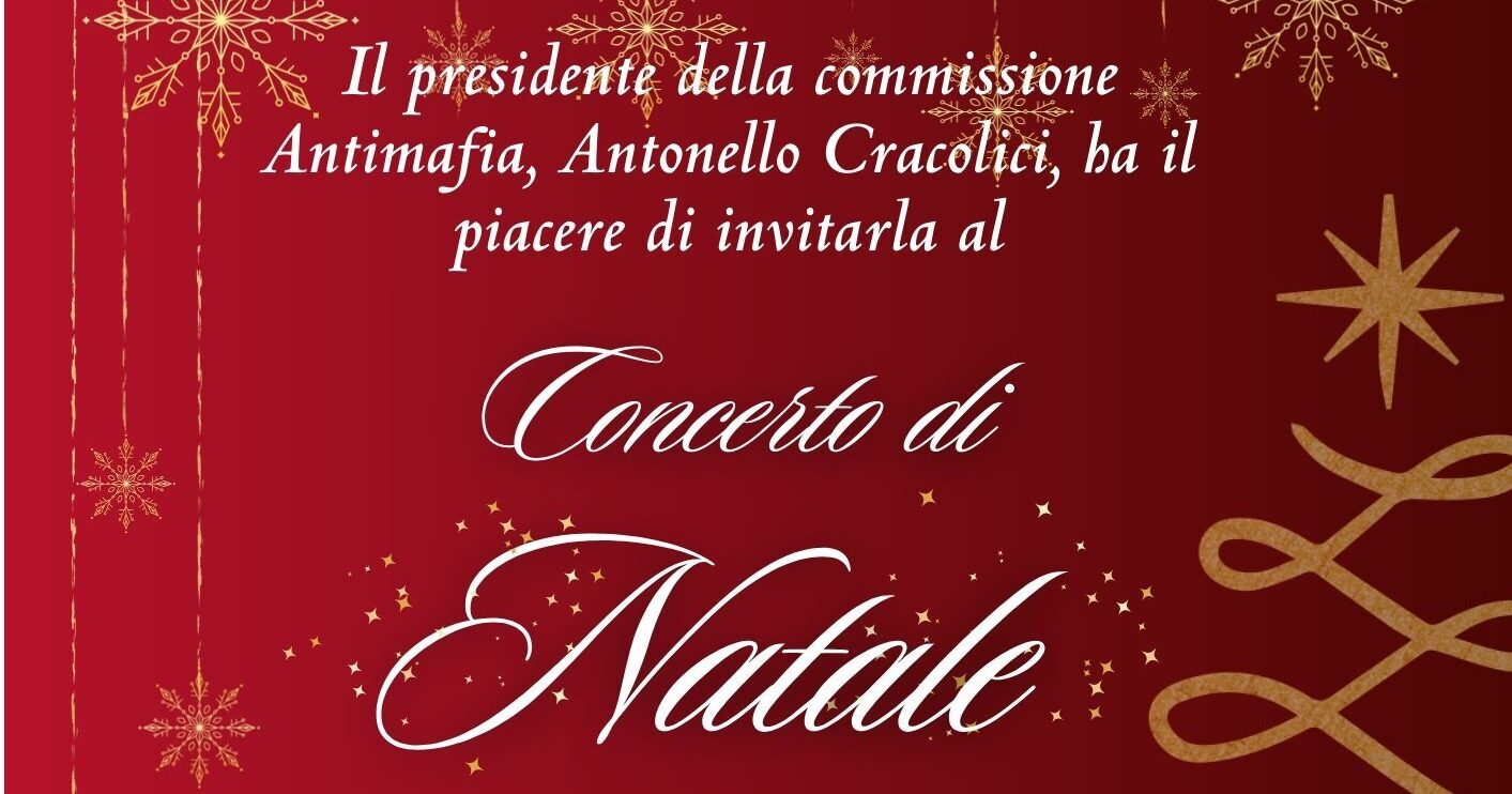 Allo Zen concerto di natale della FOSS organizzato in collaborazione con commissione regionale Antimafia