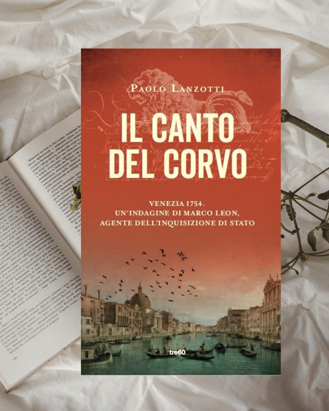 “IL CANTO DEL CORVO”: L’ULTIMO THRILLER STORICO DI PAOLO LANZOTTI IN USCITA IL 27 FEBBRAIO