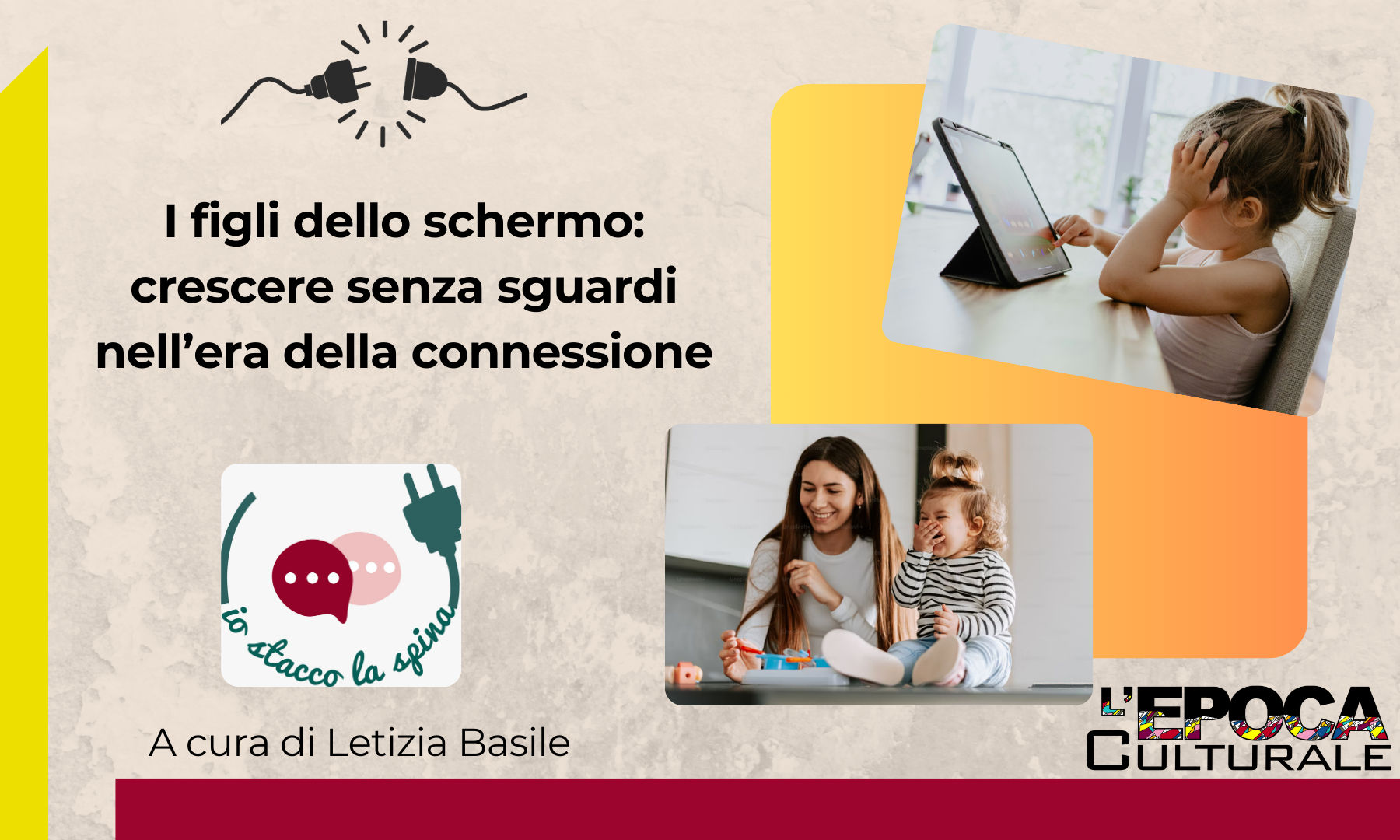 I figli dello schermo: crescere senza sguardi nell’era della connessione