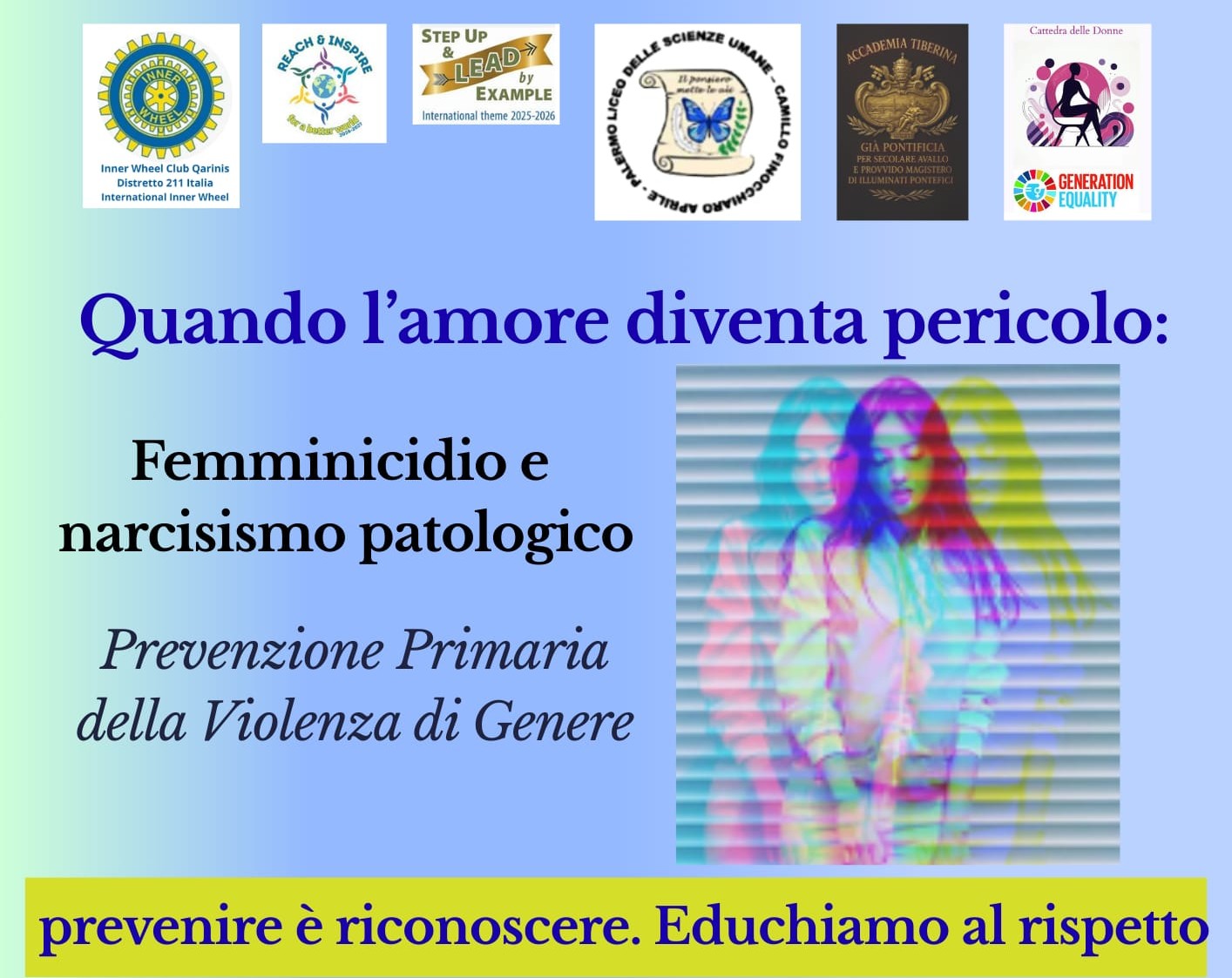 Al Liceo Finocchiaro Aprile di Palermo “prevenzione primaria” per il contrasto alla Violenza di Genere