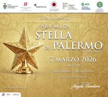 Seconda Edizione del Premio Stella di Palermo 2026, organizzato dal Pool Antiviolenza e per la Legalità e dall’Inner Wheel Club di Palermo Normanna