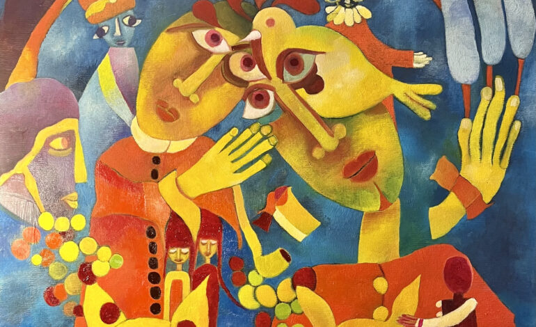 Anna Napoli: il Cantico dei Cantici tra segno e colore. Lo sguardo critico di Massimiliano Reggiani