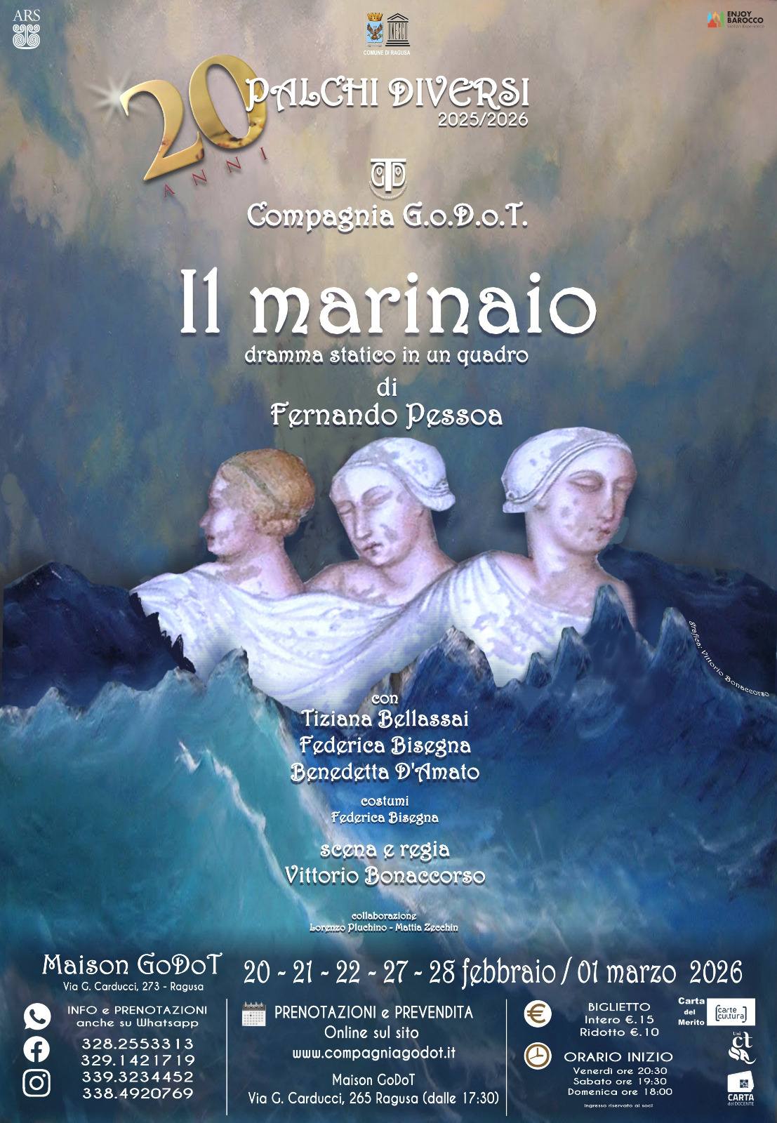 IL MARINAIO DI PESSOA: LA METAFORA DEL MISTERO DELLA VITA CHE SCORRE FRA RICERCA, DUBBI E SOGNO