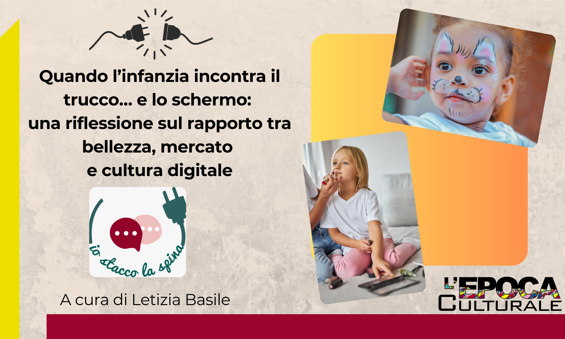 Quando l’infanzia incontra il trucco… e lo schermo: una riflessione sul rapporto tra bellezza, mercato e cultura digitale