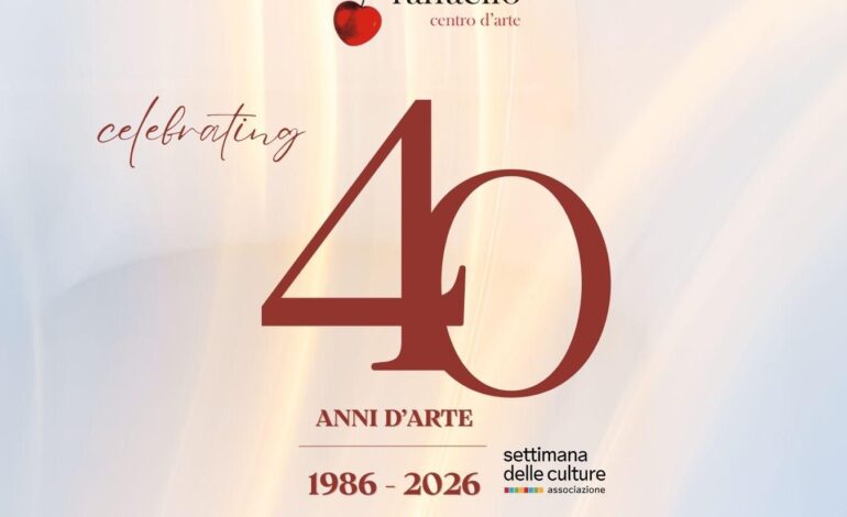Il “Centro d’arte Raffaello” celebra il quarantesimo anno di attività con un ciclo di mostre a cura di Tanino Bonifacio