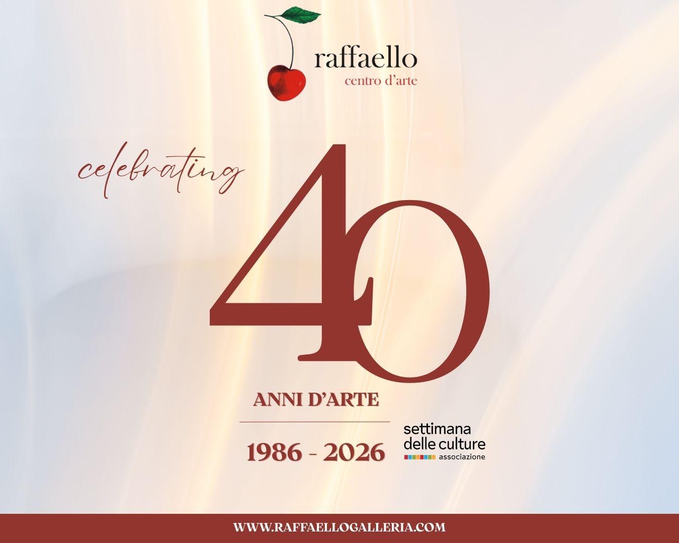 Il “Centro d’arte Raffaello” celebra il quarantesimo anno di attività con un ciclo di mostre a cura di Tanino Bonifacio