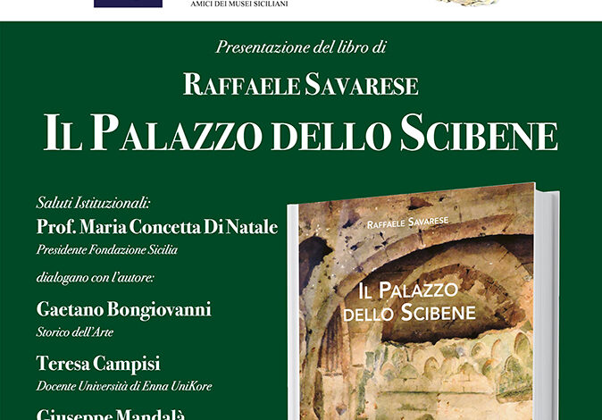 “Il Palazzo dello Scibene”: presentazione del libro di Raffaele Savarese a Palermo