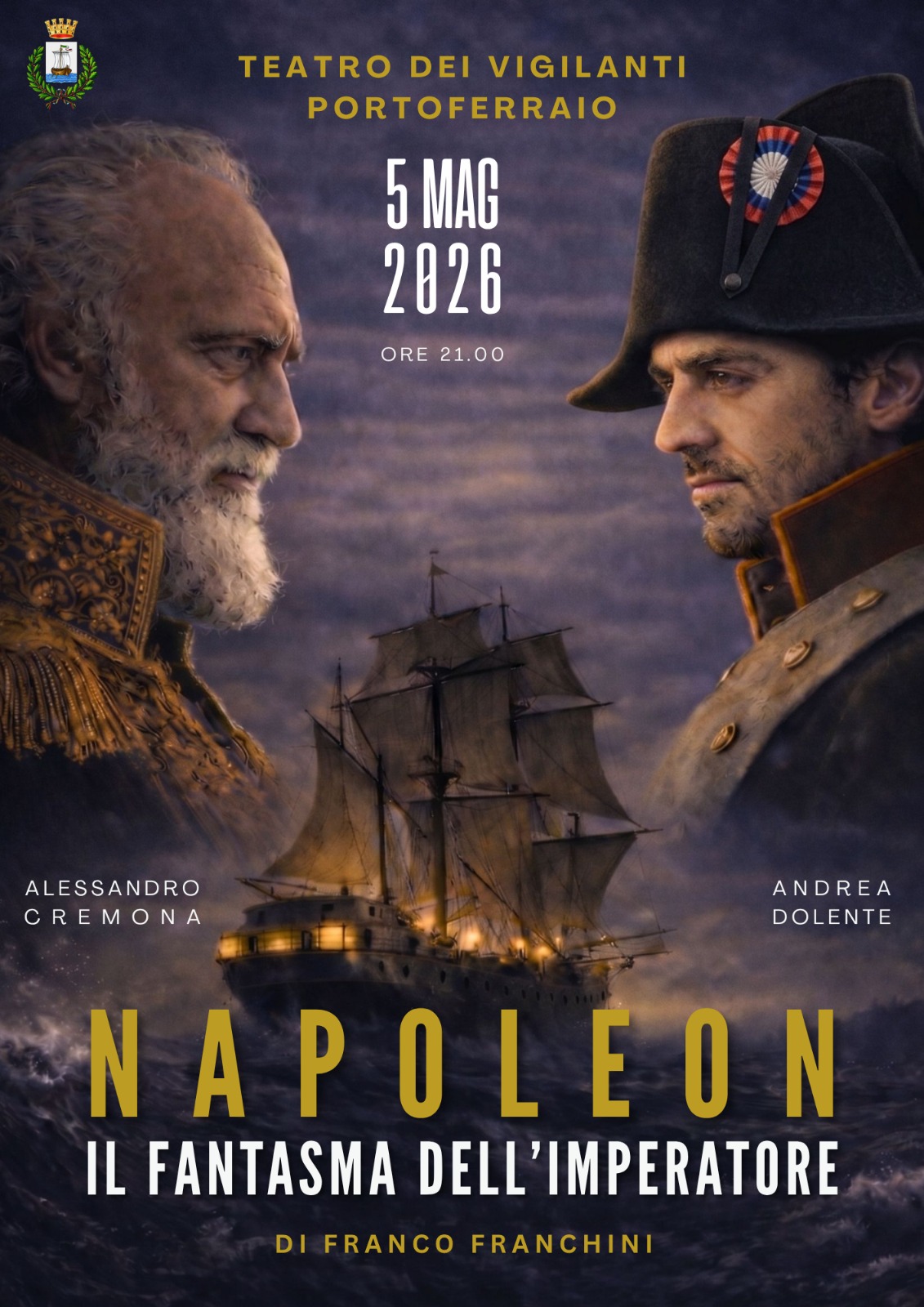 ALL’ISOLA D’ELBA IL DEBUTTO INTERNAZIONALE DE “IL FANTASMA DELL’IMPERATORE”