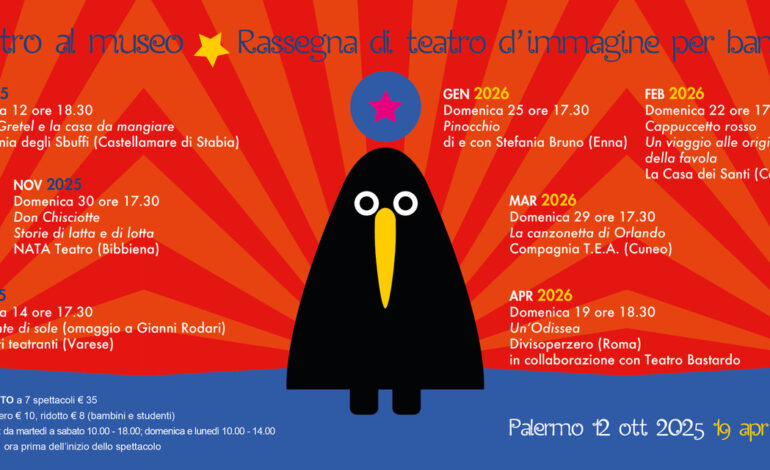 Teatro al Museo: ultimo appuntamento della stagione con Un’Odissea, imperdibile spettacolo della compagnia Divisoperzero