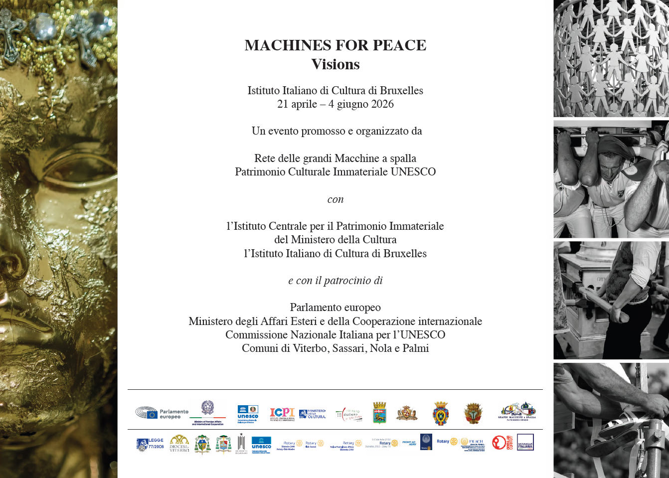 Un Patrimonio UNESCO per la pace.