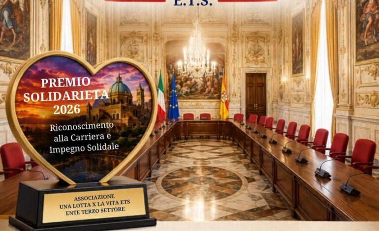 Palermo celebra il “Premio Solidarietà 2026”: riconoscimenti a chi ha trasformato la solidarietà in azione concreta