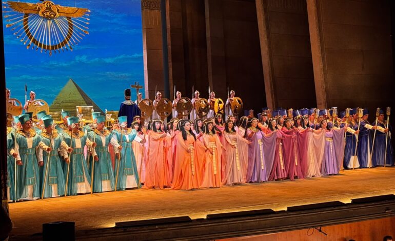 Una celeste Aida al Teatro Massimo