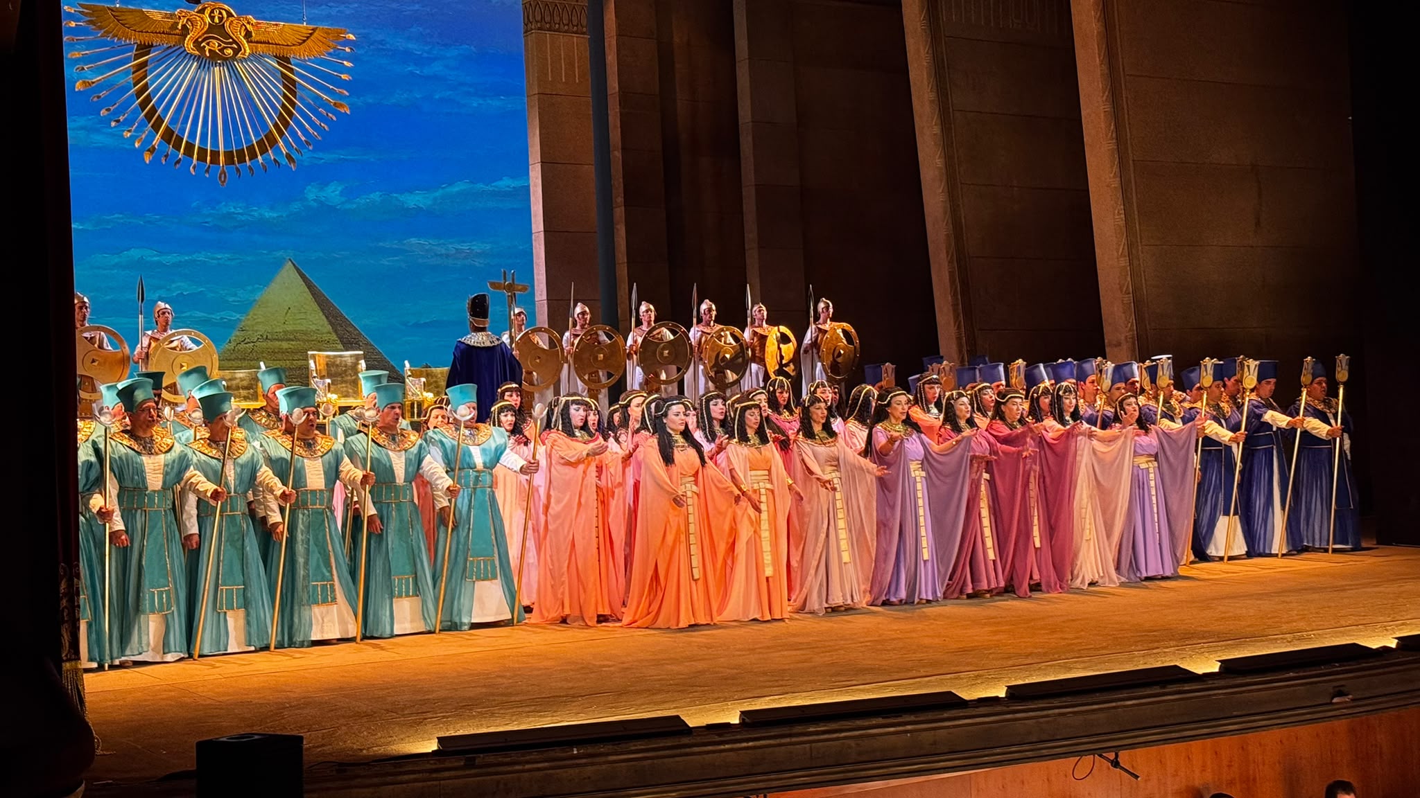 Una celeste Aida al Teatro Massimo