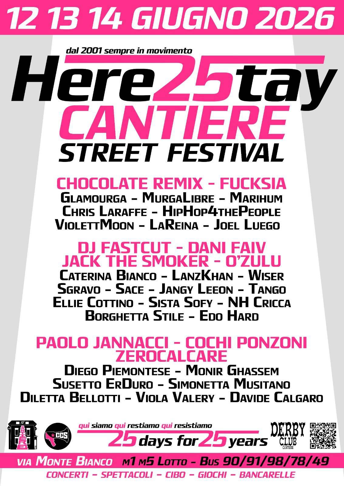 Here25tay: Cantiere Milano Street Festival