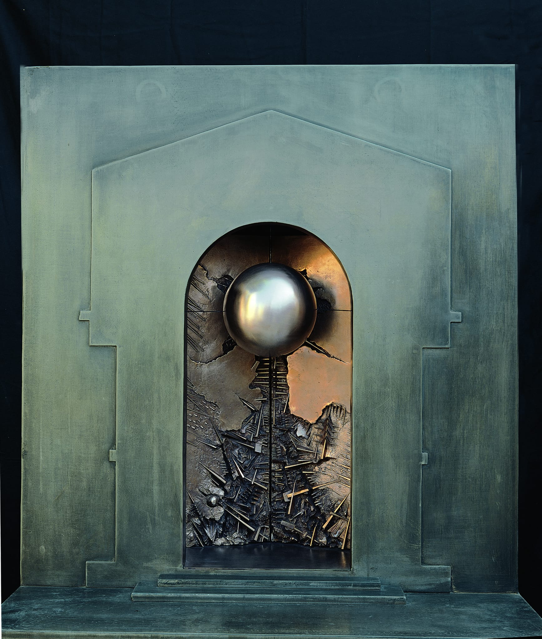 La Porta dei Re di Arnaldo Pomodoro trova casa a Palazzo Branciforte: presentazione venerdì 12 giugno