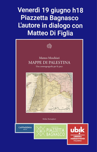 In piazzetta Bagnasco le “Mappe di Palestina” di Matteo MeschiarI