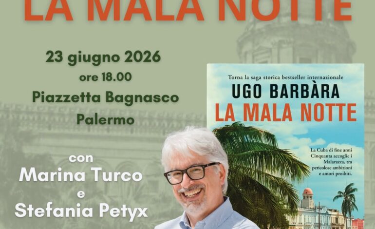 Prima nazionale, martedì 23 Giugno in piazzetta Bagnasco, per “La Mala notte” di Ugo Barbara