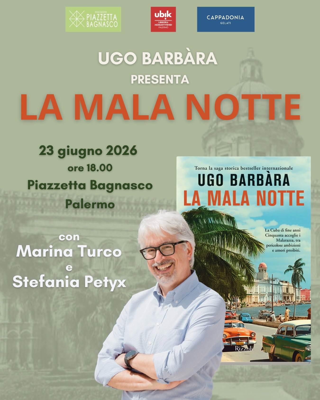 Prima nazionale, martedì 23 Giugno in piazzetta Bagnasco, per “La Mala notte” di Ugo Barbara