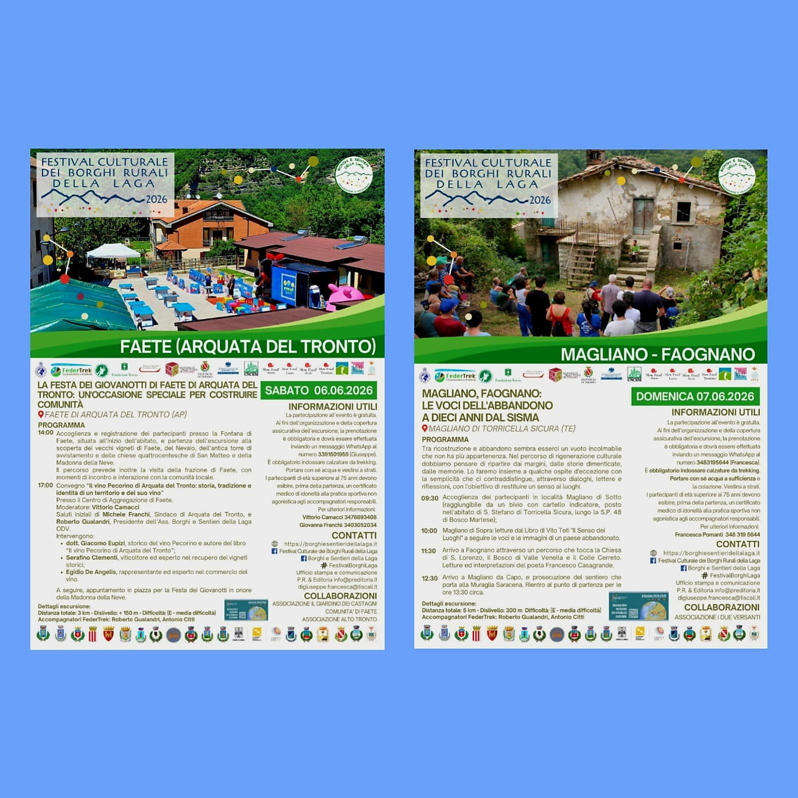 Dalle Marche all’Abruzzo il Festival Culturale raccoglie le voci della restanza e dell’abbandono a 10 anni dal sisma