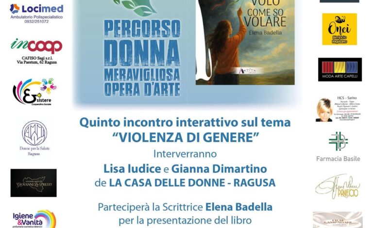 Procede il percorso “Donna meravigliosa opera d’arte” allargando contesti, iniziative e persone coinvolte fra Ragusa e Vittoria