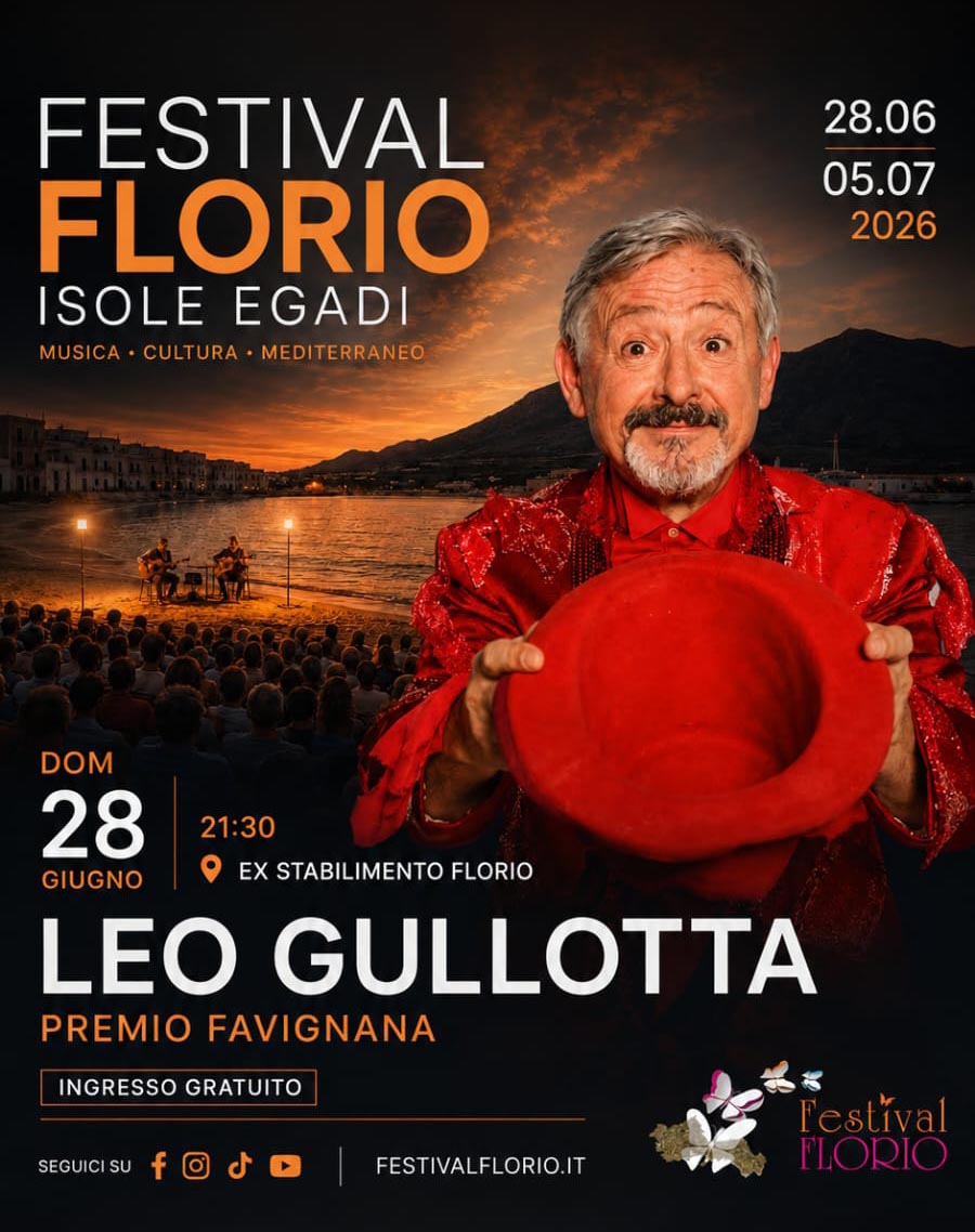 Festivalflorio 2026: il Premio Favignana per il Teatro a Leo Gullotta apre l’edizione con una celebrazione dell’arte e dell’impegno 