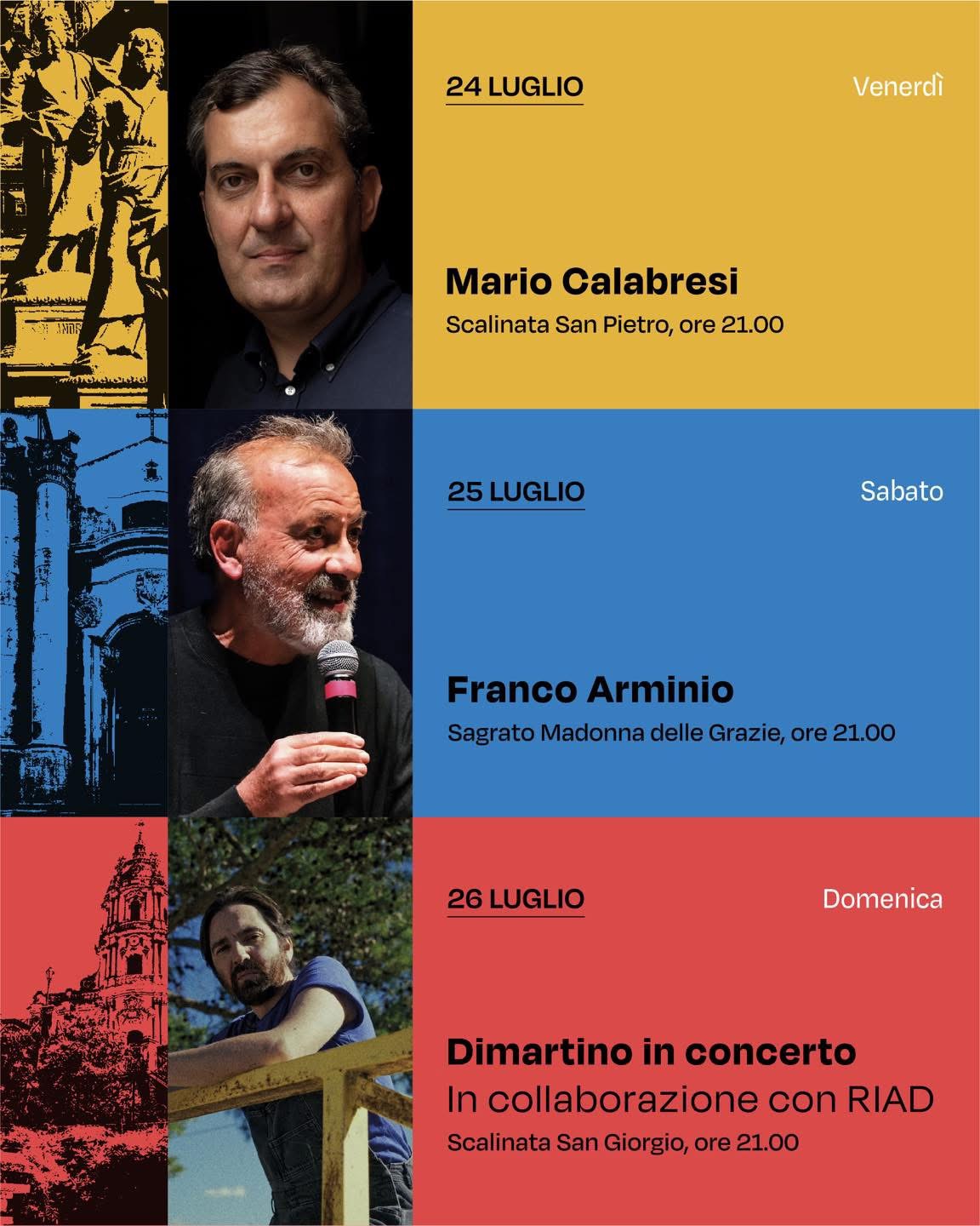 V edizione Festival Letterario Scenari Modica: E’ l’ultimo week end