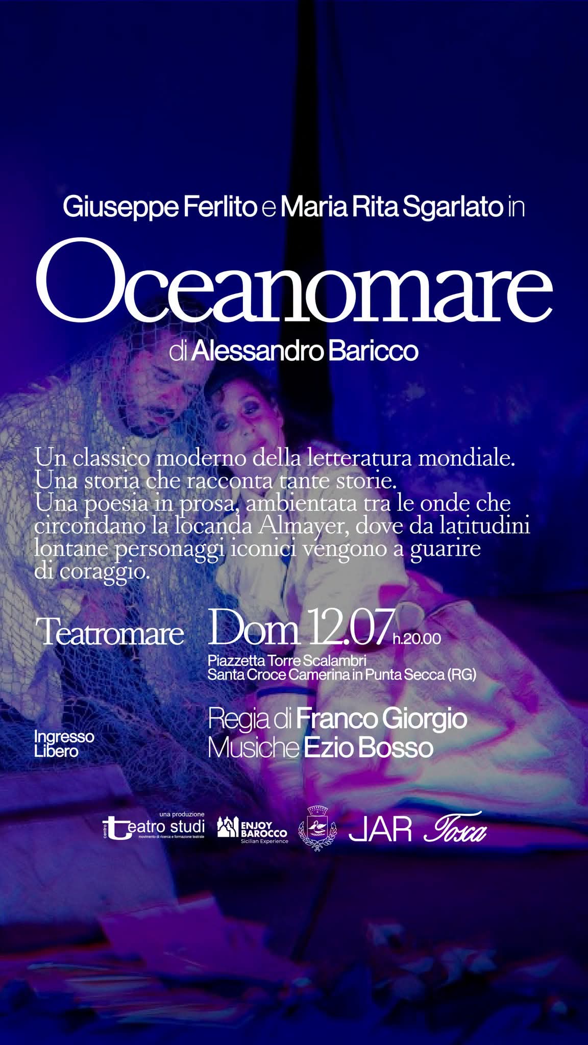 “Oeanomare”: il mare di Punta Secca diventa uno strumento magico dai grandi poteri