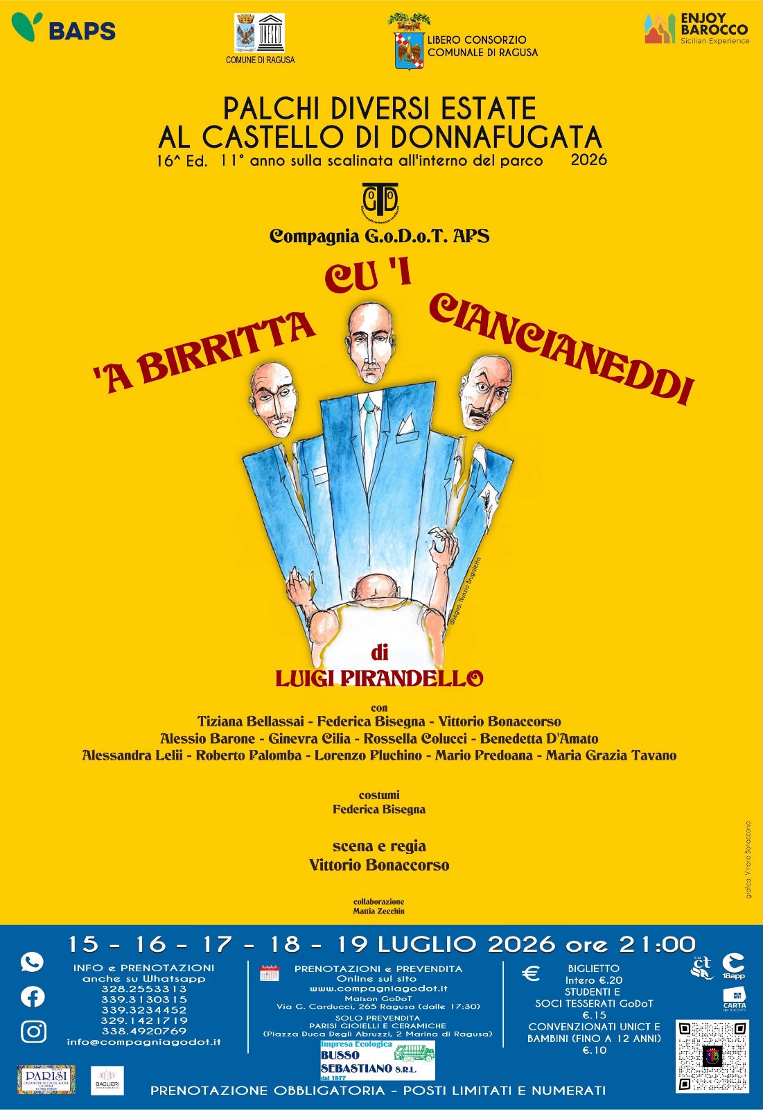 Il dramma dell’individuo pupo che manovra le sue corde nella commedia “A birritta cu ‘i ciancianeddi” di Luigi Pirandello