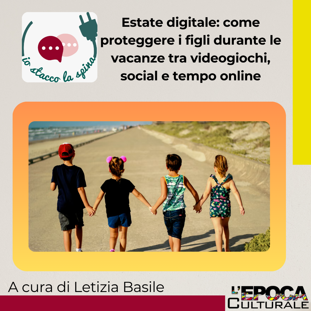 Estate digitale: come proteggere i figli durante le vacanze tra videogiochi, social e tempo online