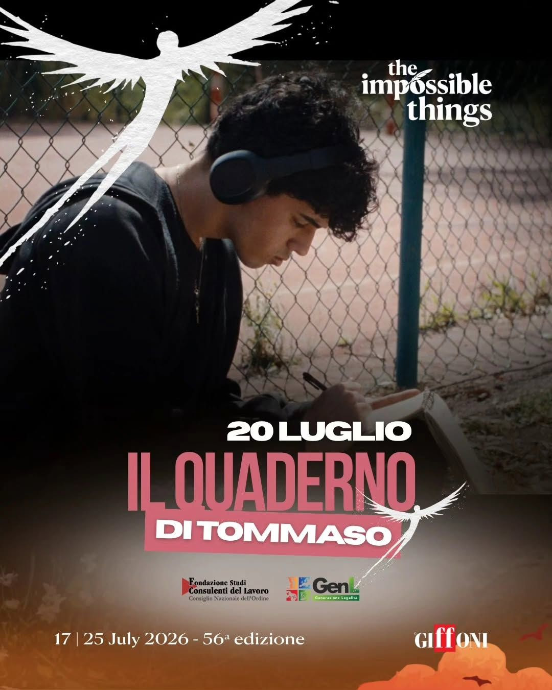 Al Giffoni Film Festival “Il quaderno di Tommaso”