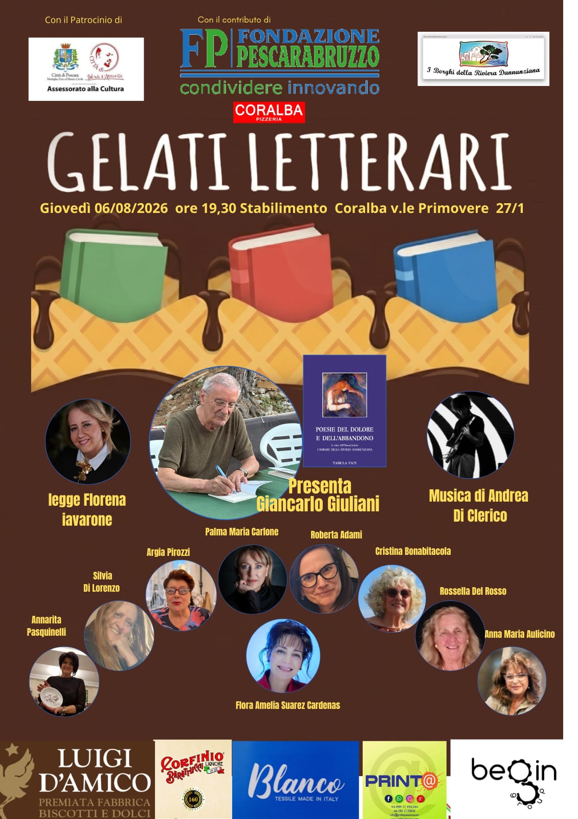 Gelati Letterari 2026, si chiude un’altra stagione di successo