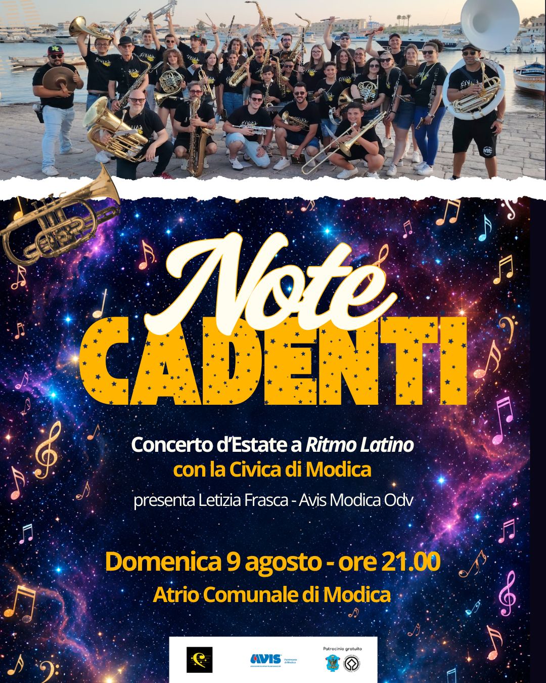 “Note Cadenti” – Concerto d’Estate a Ritmo Latino